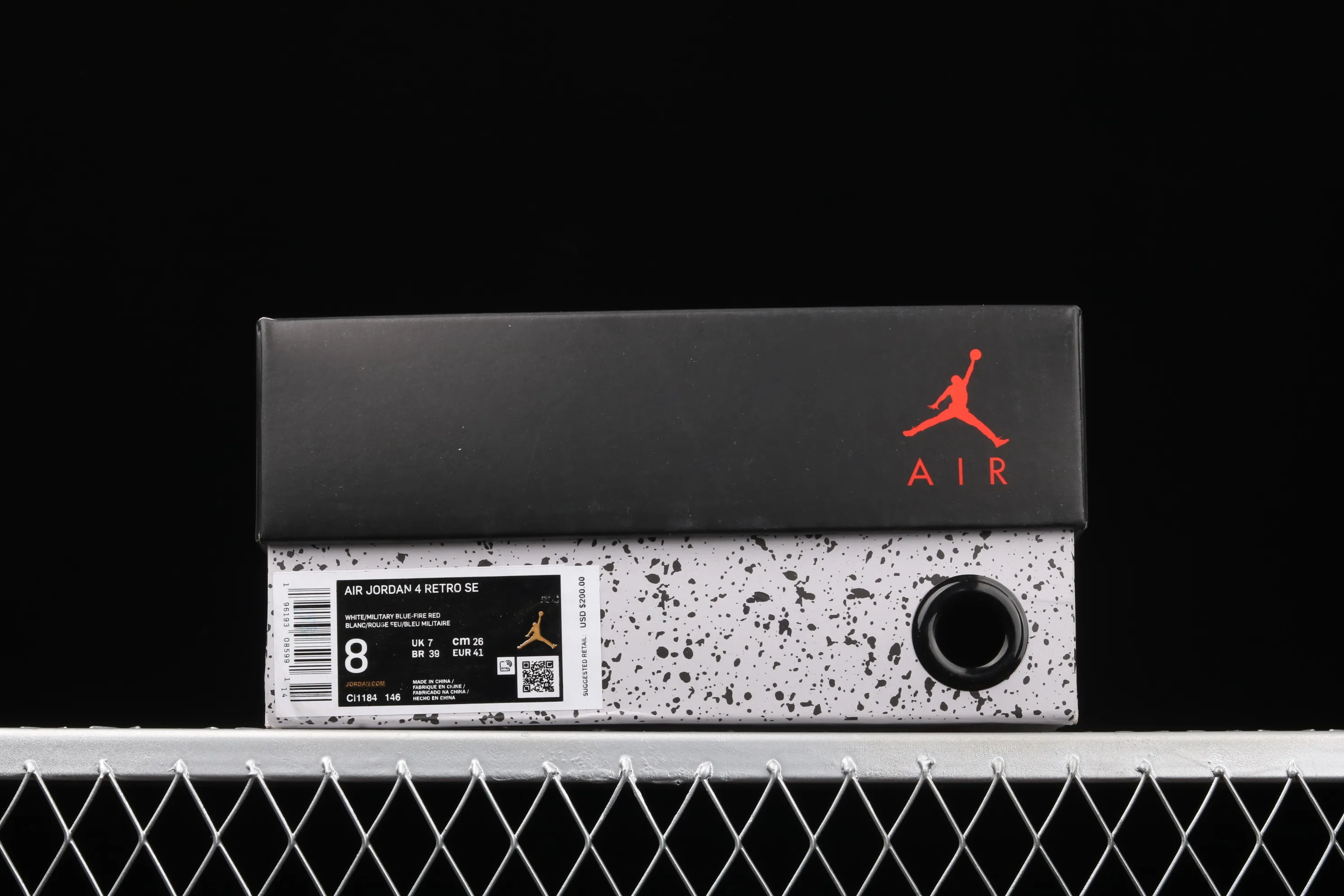 All Categories Air Jordan Jordan Series Basketball Shoes Air Jordan 4 Pure Air Jordan 4 Tattoo "What The" AJ4 Joe 4 Yuanyang White Cement Basketball Shoes CI1184-146